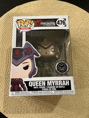 Funko Pop! Games Queen Myrrah Vinyl Figure - Metallic Bronze Finish 476